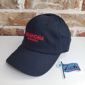 Oklahoma University Sooners Classic Dad  Adjustable Hat Black Crimson Embroidery